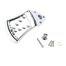 Tachiuwa Triangle Mandolin Tailpiece with Buckle and Screws, 8 String Mandoli