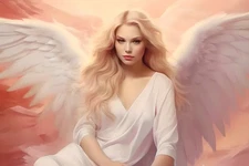 Angel Art Fantasy Wings Picture Home Decor Wall Art Canvas Prints Painting 386