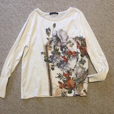 Pre Loved Bundle x 10 UK 12 T-shirts Tops M&S Maine M&Co Stripes Floral Plain