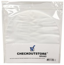 500 Anti Static Round Bottom Semi-transparent for 10" 78 Vinyl (Inner Sleeves)