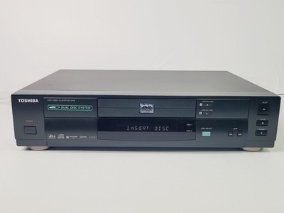 Toshiba SD-3109 Dual Tray Disc CD/DVD Changer Player Dolby 5.1 Tested No Remote