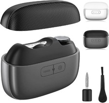 3 in 1 Electric Nail Clippers Automatic Nail Trimmer Rechargeable with LED Light