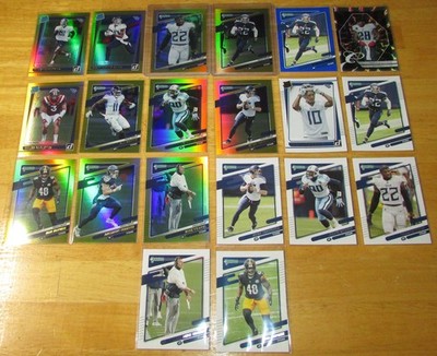 2021 Donruss Titans Team Set Lot Premium Gold Press Proof Derrick Henry AJ Brown