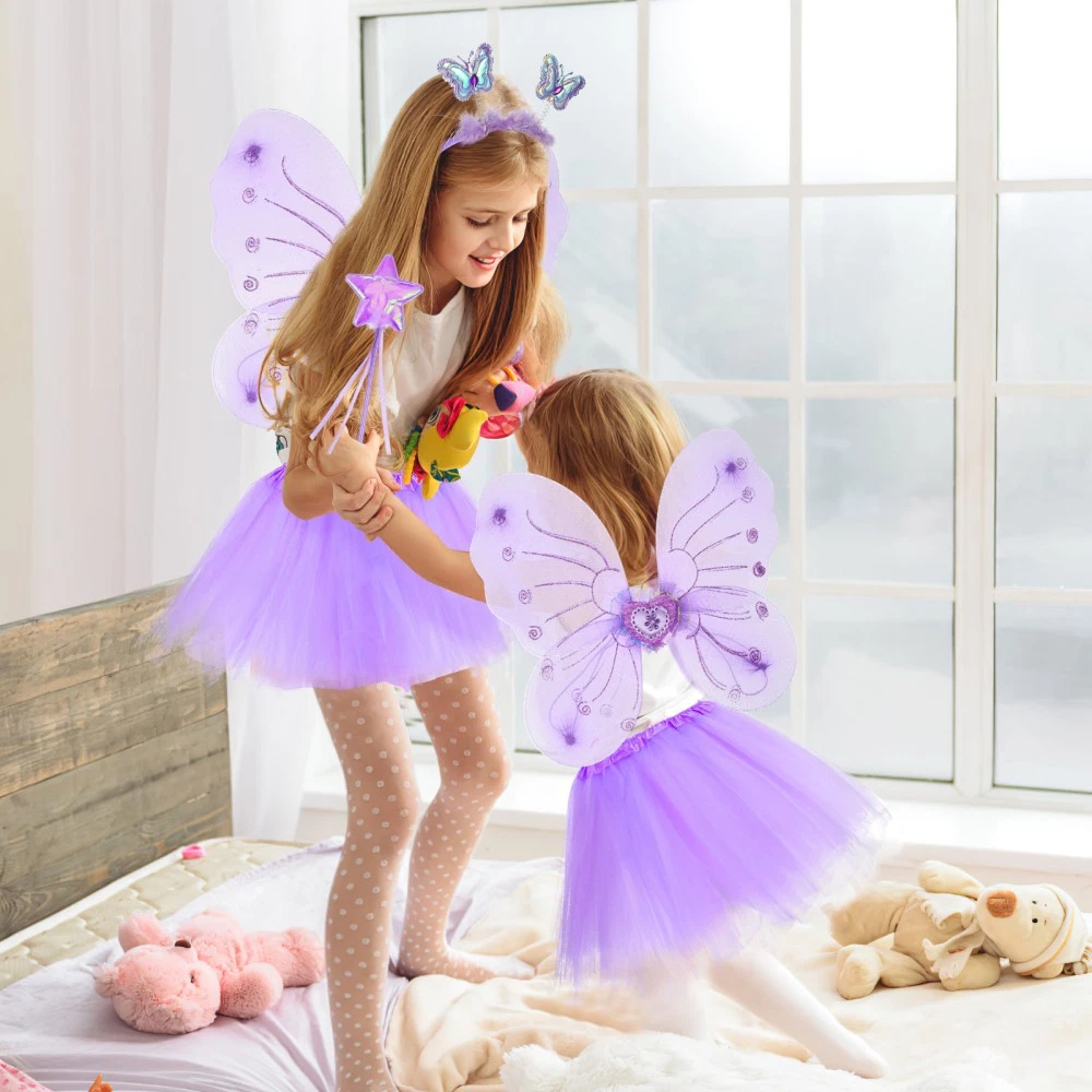 VETEMENTS Cerchio testa ali di farfalla per bambini vestire vestiti accessori bambini