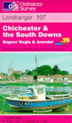 Chichester and the South Downs, Bognor R... by Ordnance Survey Sheet map, folded