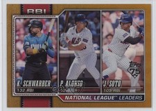 2026 Series 1 Gold Rainbow Foil 33/50 Kyle Schwarber Juan Soto Pete Alonso 0rz7