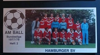 Am Ball Hamburger SV HSV Bundesliga 1977/78 Heft 2
