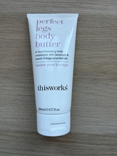 This Works Perfect Legs Body Butter 200ml Geranium & Sweet Orange New & Sealed