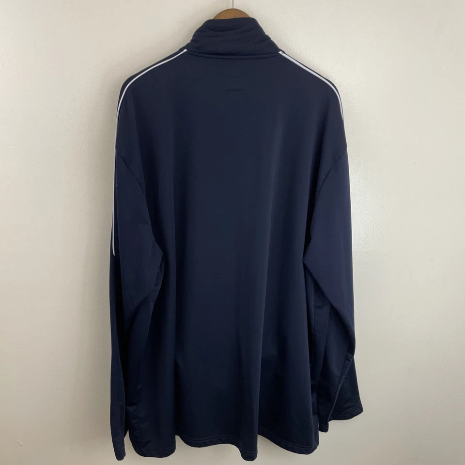 Chaqueta de Pista The Foundry Para Hombre 4XLT Alta 4XL Azul Oscuro Manga Larga Cremallera Completa Foto 2 de 4