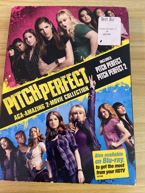 Pitch Perfect 1 & 2 DVD Movie Collection Set 2015 Edition