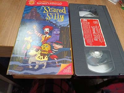THE WACKY ADVENTURES OF RONALD MCDONALD VIDEO 1 SCARED SILLY VHS TESTED