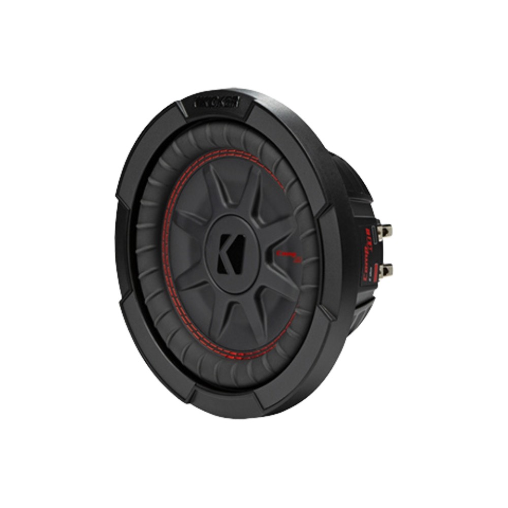 Open Box Kicker 48CWRT84 CompRT Series 8-Inch Subwoofer with Pair of 4-Ohm
