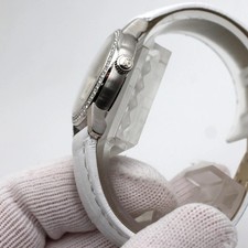 Audemars Piguet Jules Diamond 18K White Gold Diamond Silver Dial Watch 77228BC 4