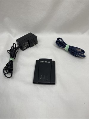 NetGear WNCE2001 Wireless Adapter - Connect Ethernet devices to WiFi - Used
