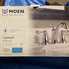MOEN Caldwell 8" Widespread Bathroom Faucet - Chrome - WS84440