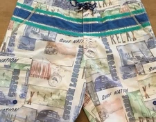 Tommy Bahama Relax Cargo Board Shorts Mens Large L Beach Longboard Surf swim