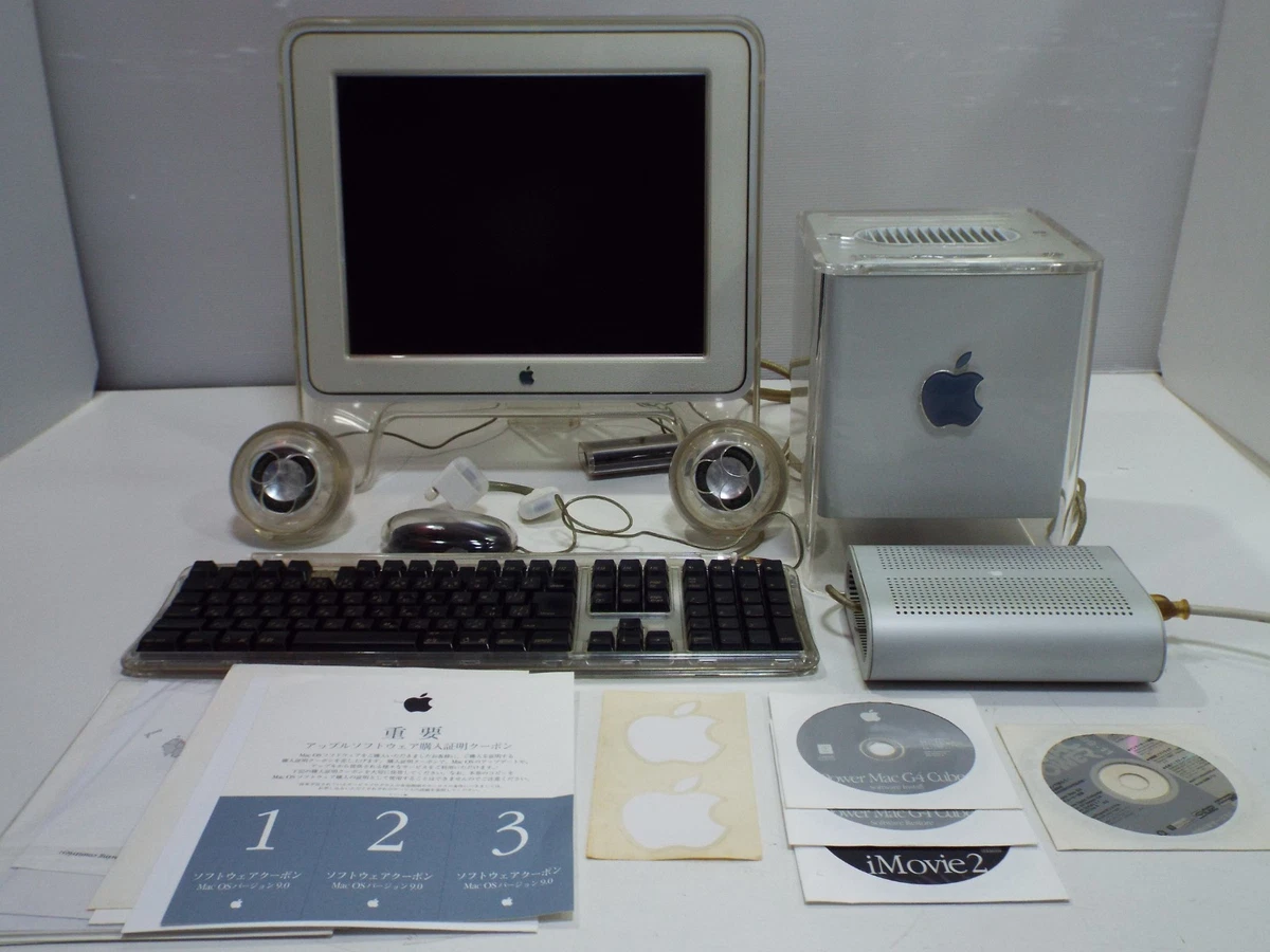 Macデスクトップ Apple Power Mac G4 Cube + Studio Display The Apple Power Mac G4 Cube In Pictures | Cracked the Code