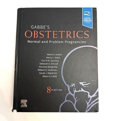 Gabbe s Obstetrics Normal and Problem Pregnancies 8th Edition Landon Hardcover