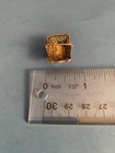 STERLING Silver Dollhouse Artisan Miniature CAKE BASKET possibly by UK artist — photo 4