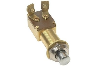 Starter Switch- All Brass Push Button- ( Pack of 1)