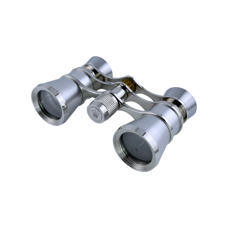 Rolex Opernglas Fernglas Theaterglas Edelstahl opera glasses binoculars - Bild 2 von 4