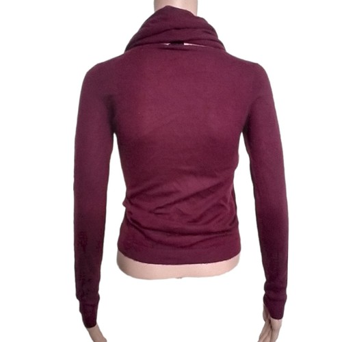 Theory Roland Wrap Cashmere Sweater with attached Scarf size XS - Picture 4 of 9
