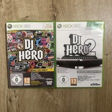 DJ Hero 1 & 2 Xbox 360 Music Dance Games