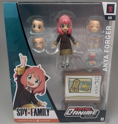 Jazwares Total Anime: SPY X FAMILY ANYA FORGER 6.5 Inch Scale Action Figure 
