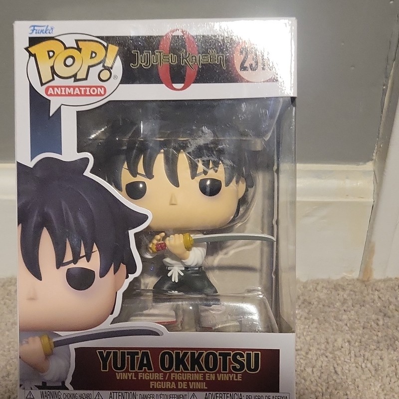 Funko Pop! Animation Jujutsu Kaisen 0 Yuta Okkotsu Vinyl Figure Boxed #2319