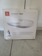 NEW IN BOX STOKKE Tripp Trapp High Chair White Tray Attachment Only