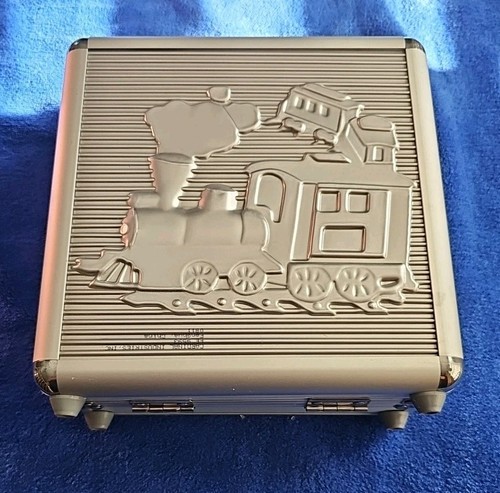 Cardinal Mexican Train Domino Game with Aluminum Case