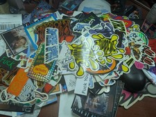 2014-2018 10x Supreme Box Logo TNF Sticker Red 100 Authentic Brand New Bulk Lot