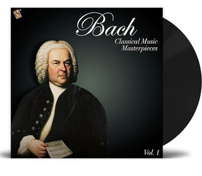 Bach Classical Music Masterpieces Vol. 1 Vinyl Halidon 2022 Sealed