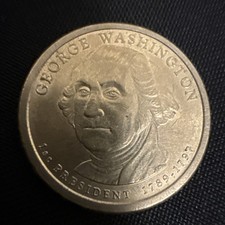 George Washington 1 Dollar United States Of America  1st President 1789-1797