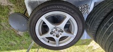 2000 Toyota Mr2 Spyder 4-15x6jj Oem Rims Silver-wcenter Caps--with Tires