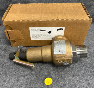 KUNKLE STEAM SAFETY RELIEF VALVE 6030FEM01-AM 1-1/4" MNPT 1" FNPT