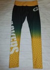 NFL Team Apparel Womens Leggings Tights Green Bay Packers Logo Football Size S — photo 1