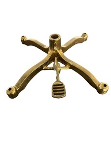 Vintage Cast Iron Dress Form Mannequin Base 13” Brass 11 lb