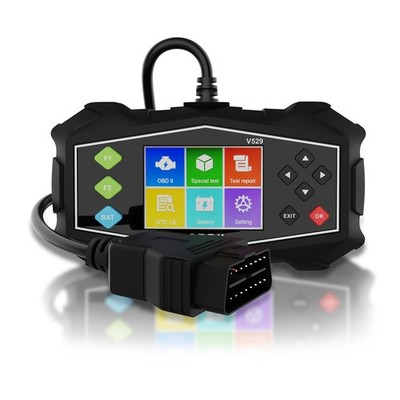 OBD2-Scanner V529   45900 Fehlercodes, Leistungstests    Aufbewahrungstasche