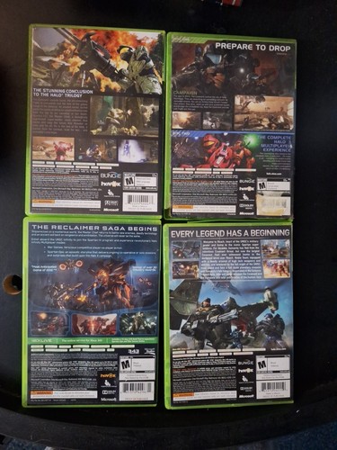 HALO 3, ODST, 4, & Reach Bundle (Microsoft Xbox 360) CIB Lot/Bundle of 4 - Picture 2 of 9
