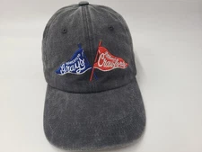 Homestead Grays Pittsburgh Crawfords PNC Strapback Hat Cap Negro Leagues Gray