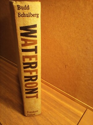 #ad WATER FRONT By Budd Schulberg 1955 $24.99