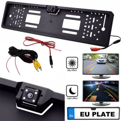 PODOFO 170° IR Auto Rückfahrkamera Nachtsicht Kamera Nummernschild Kennzeichen Halter