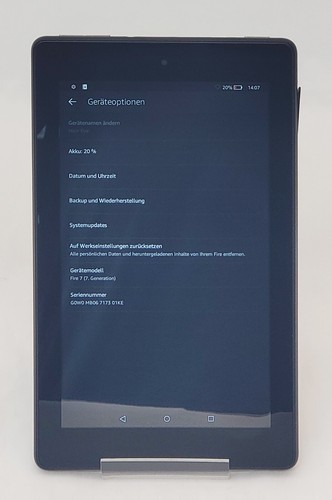 Amazon Fire 7 Tablet 7 Zoll Display 16 GB - Schwarz - Mit Werbung 12. Gen - NEU - Bild 2 von 3