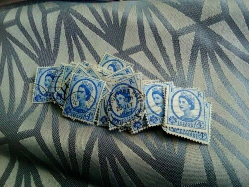 Royalty Machine Cancel Great Britain Elizabeth II Stamps