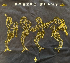 VTG Robert Plant Dreamland Authentic tour tee black graphic print All Sport XL
