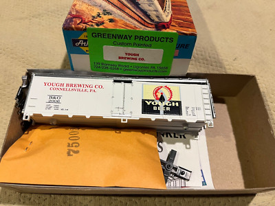 YOUGH Brewing Reefer HO SCALE GREENWAY PRODUCTS CUSTOM PAINT NOS