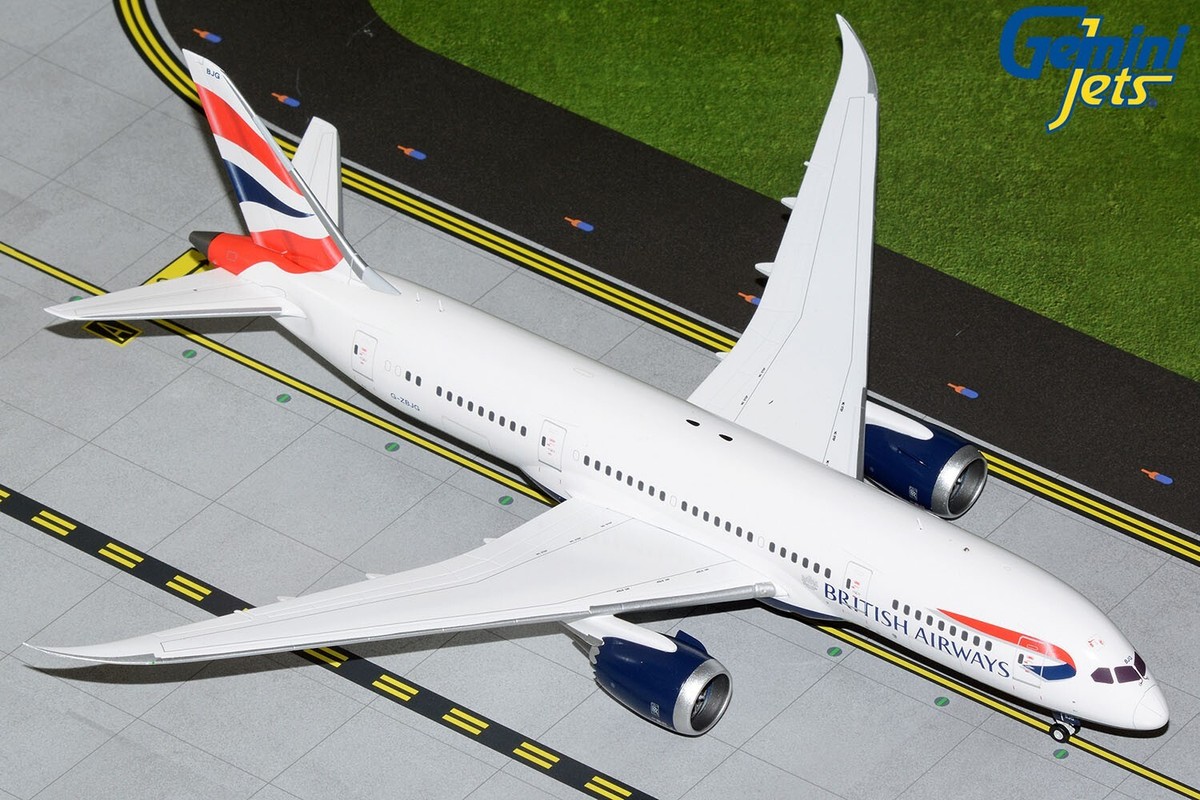 British Airways Boeing 787-8 G-ZBJG Gemini Jets G2BAW1120