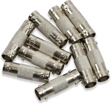 InstallerCCTV BNC Female to BNC Female Barrel Coupler CCTV Security, 10 Packs
