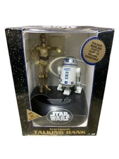 Star Wars Electronic Talking Bank C3PO & R2D2 1995 NIB Vintage Think Way Toys
